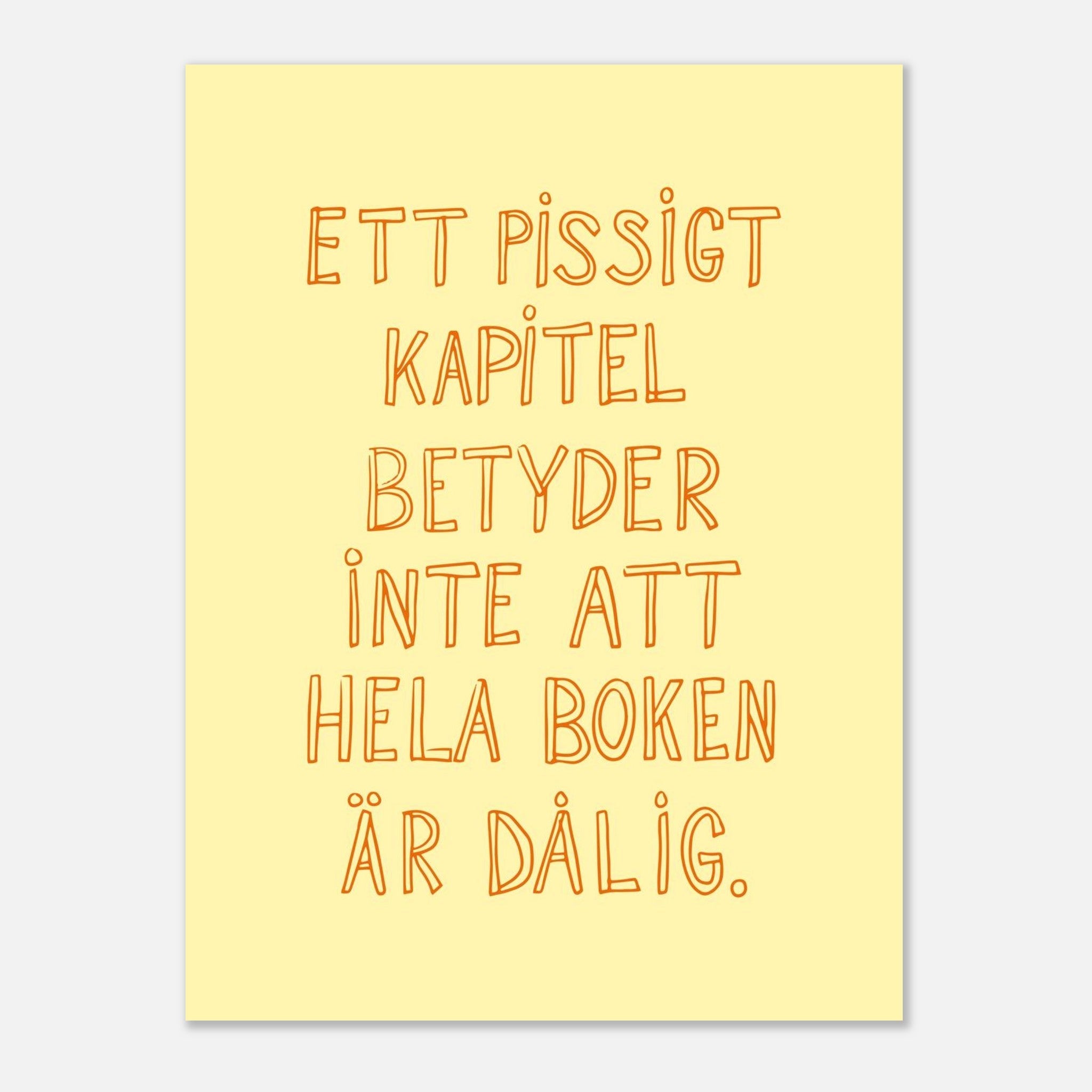 Poster | Ett pissigt kapitel