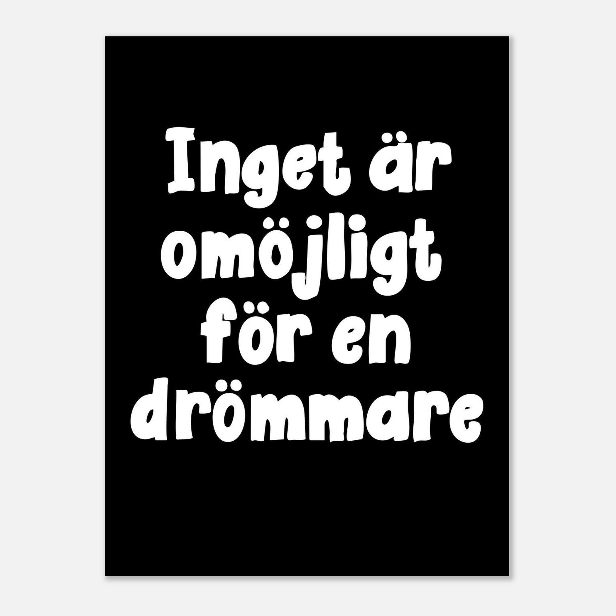 Poster | Drömmare