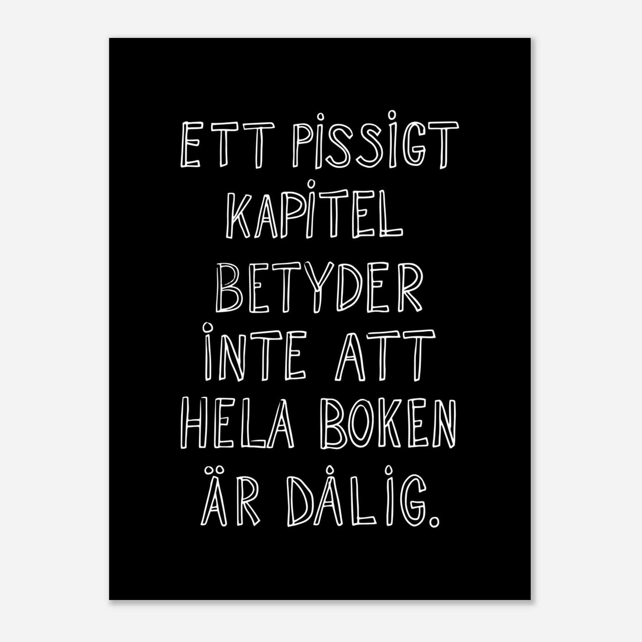 Poster | Ett pissigt kapitel