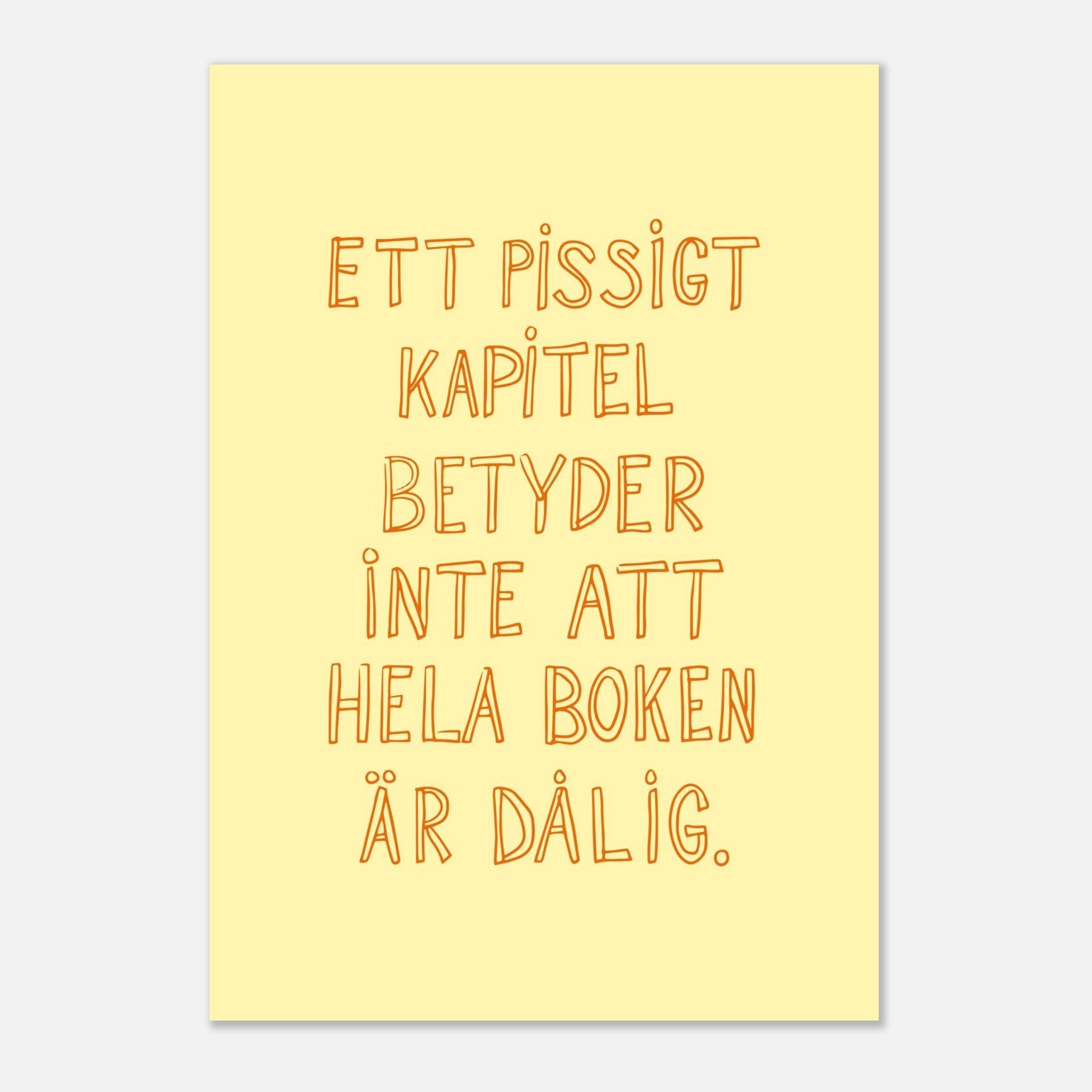 Poster | Ett pissigt kapitel