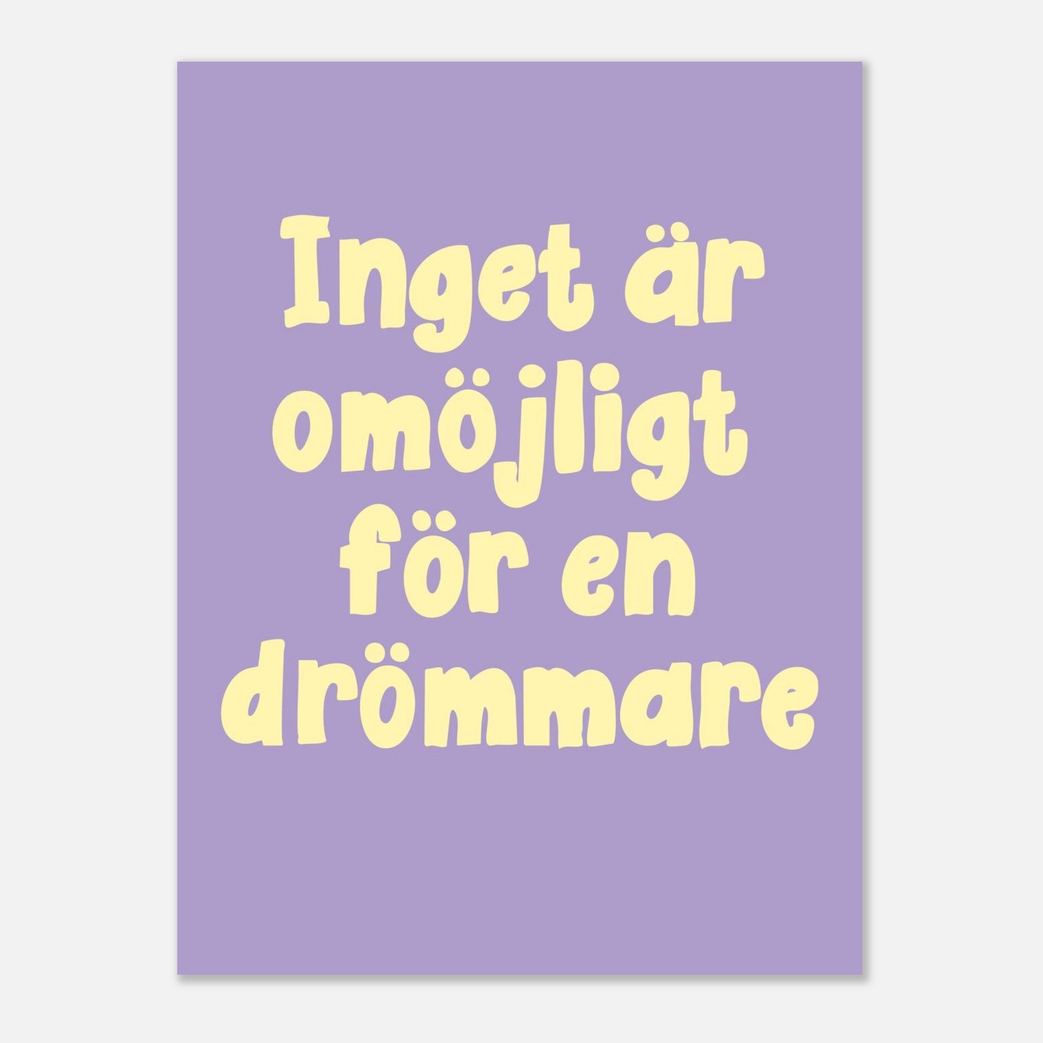 Poster | Drömmare