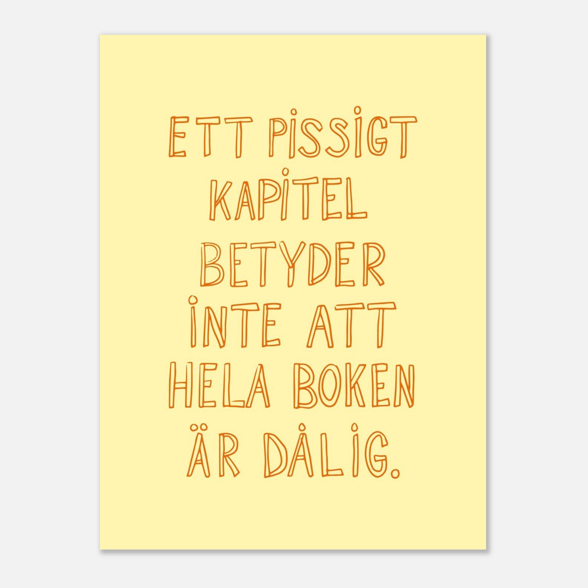 Poster | Ett pissigt kapitel