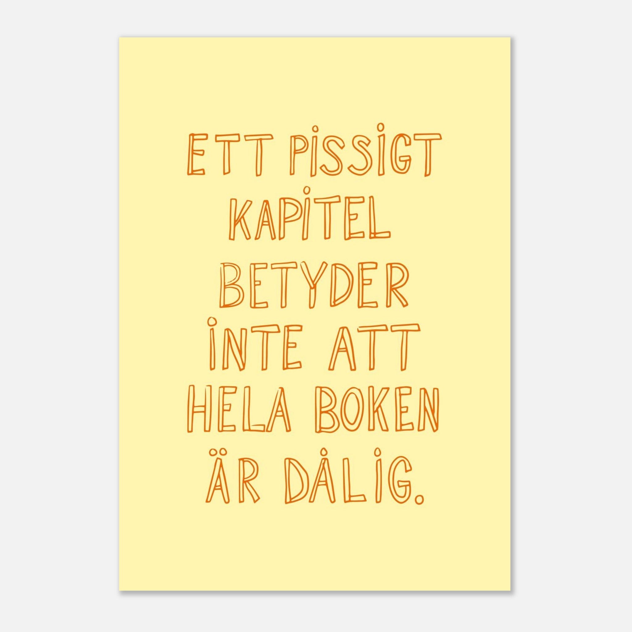 Poster | Ett pissigt kapitel