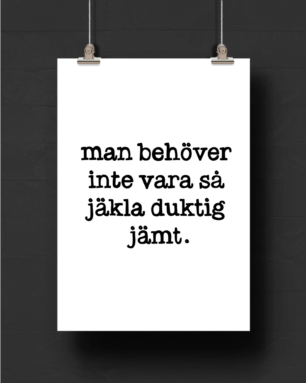 Poster | Duktig