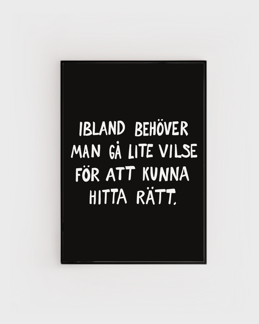 Poster | Gå vilse