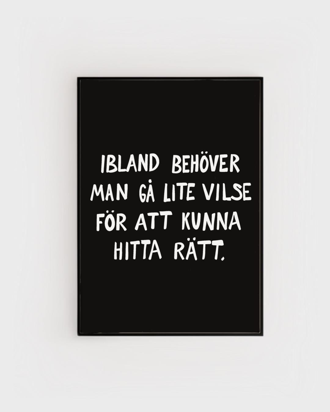 Poster | Gå vilse