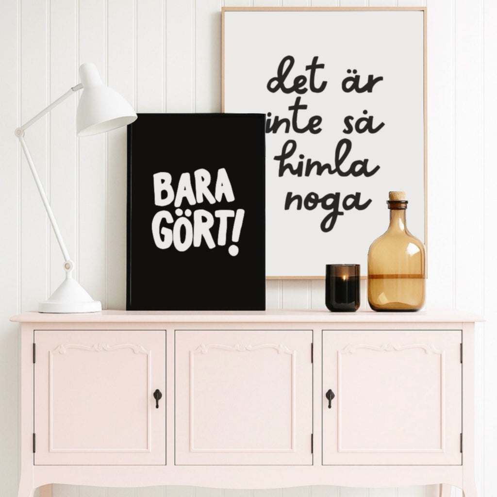 Poster | Inte så noga