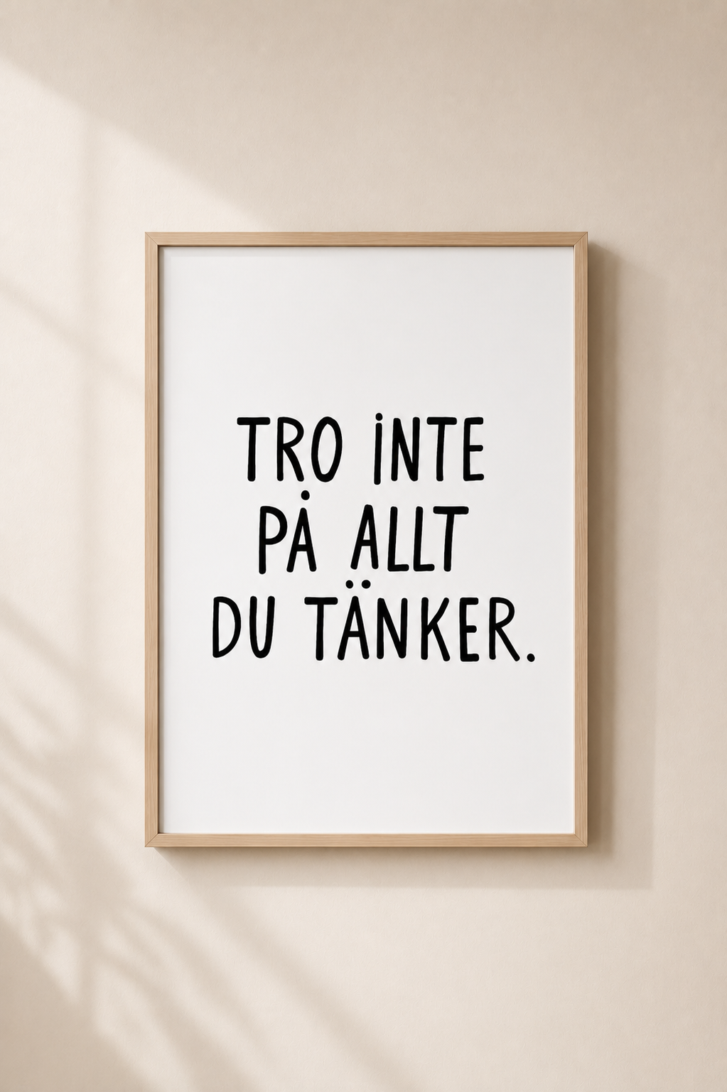 Poster | Tro inte på