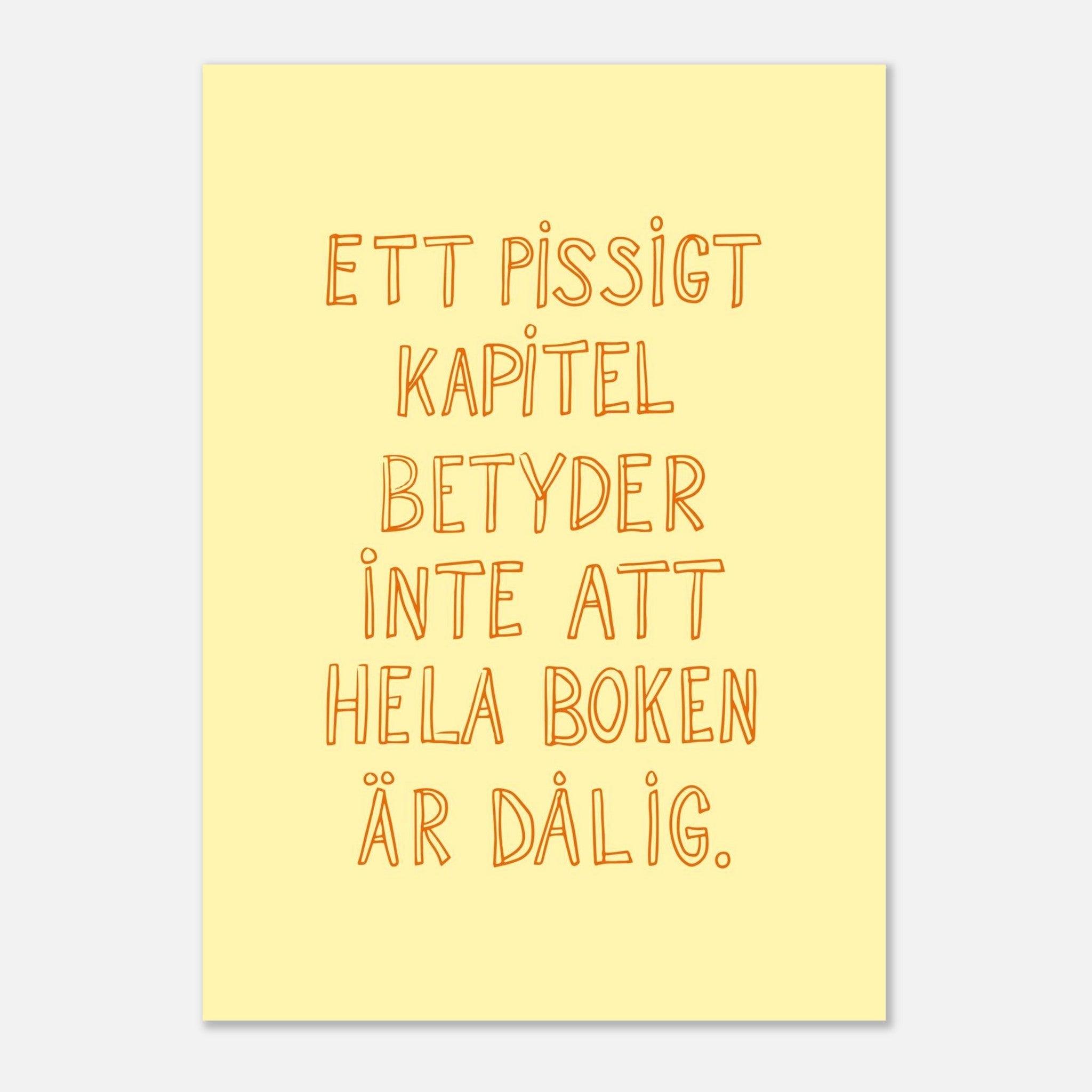 Poster | Ett pissigt kapitel