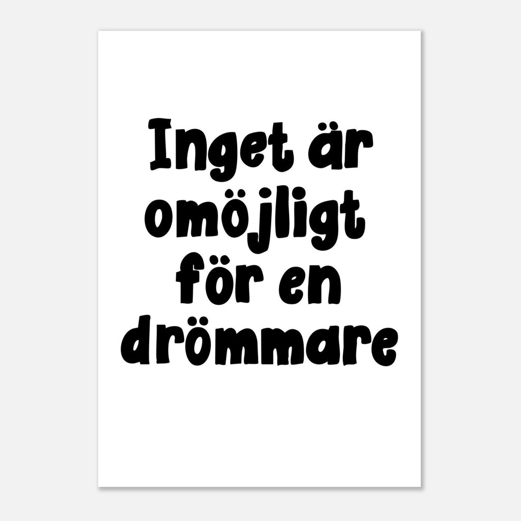Poster | Drömmare