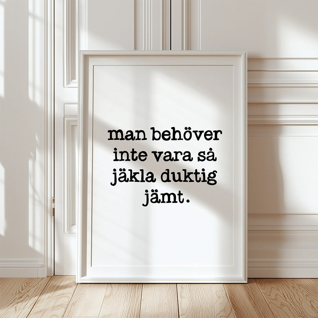 Poster | Duktig