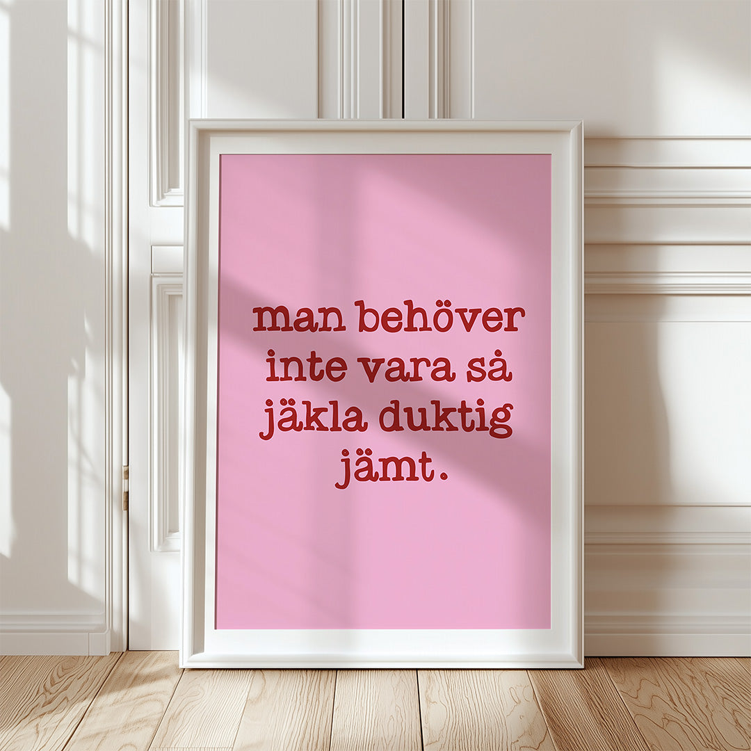 Poster | Duktig