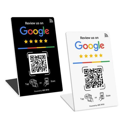 Google Review Stand NFC+QR