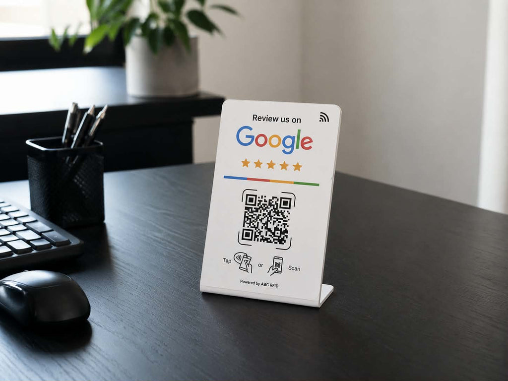 Google Review Stand NFC+QR