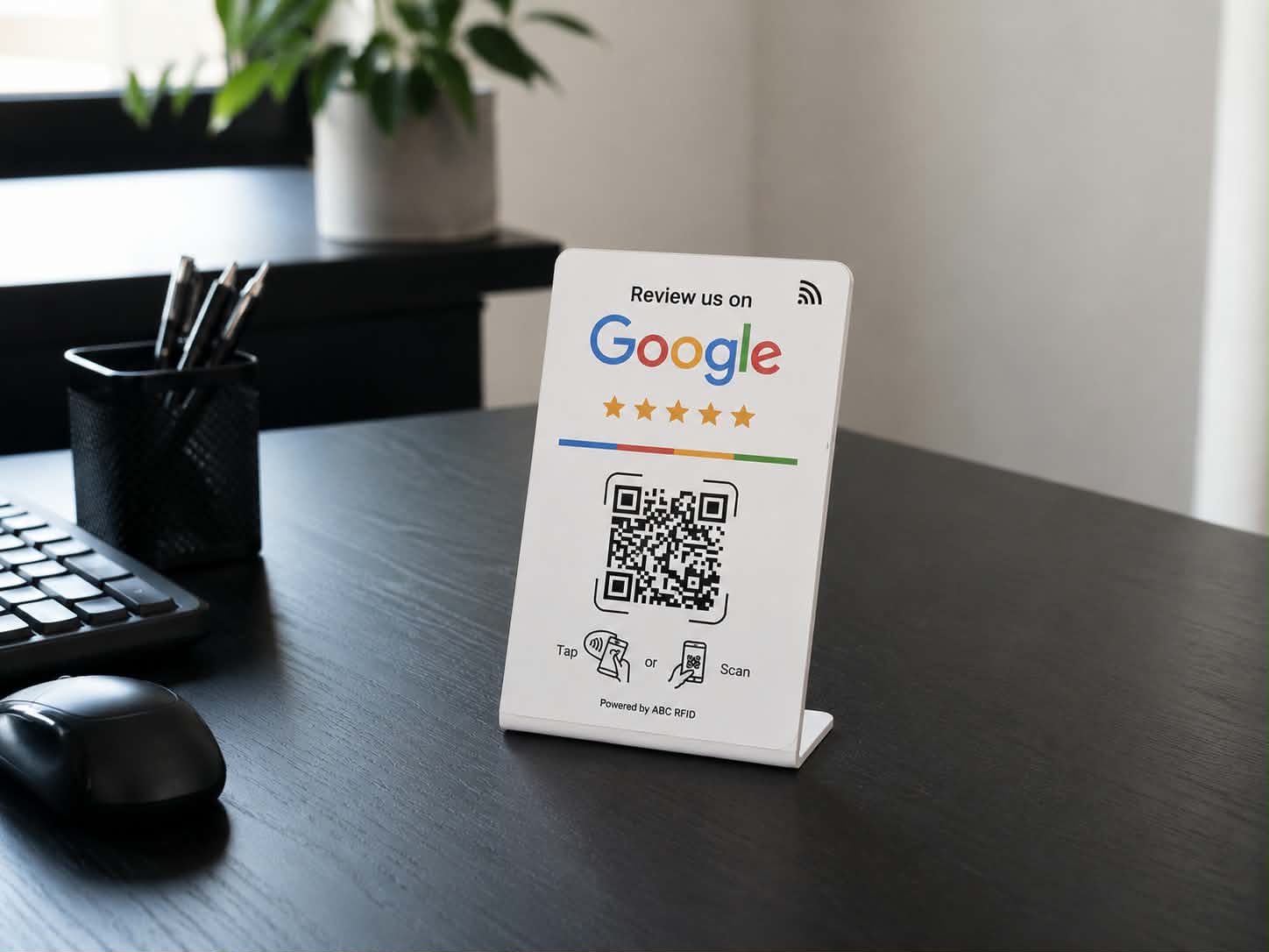 Google Review Stand NFC+QR