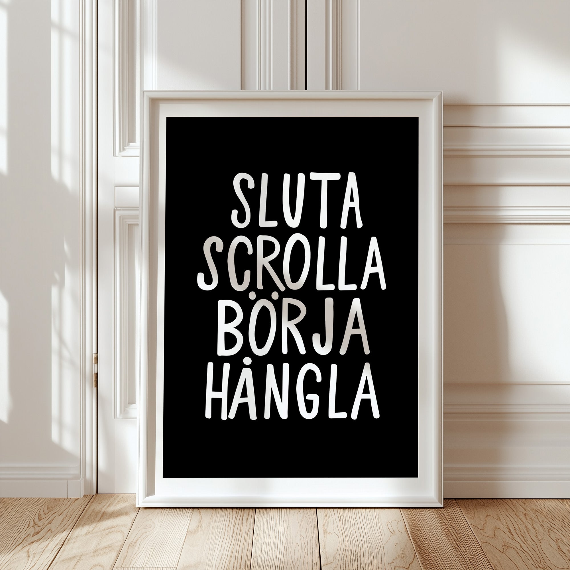 Poster | Sluta scrolla
